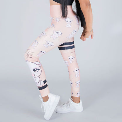 Rose Piggy Leggings