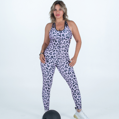 Animal Print Jumpsuit